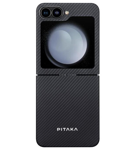 Magsafe Калъф за Samsung Z Flip 7 FE/Z Flip 6, Pitaka MagEZ 5 Case, Черен