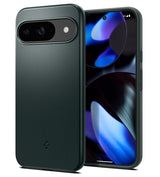 Противоударен Калъф за Google Pixel 9 Pro/ 9, Spigen Thin Fit Case, Зелен