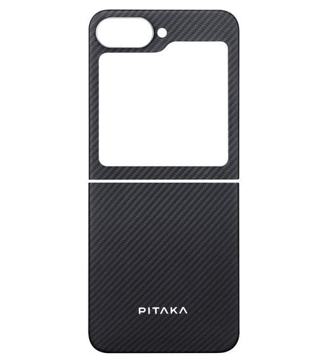 Magsafe Калъф за Samsung Z Flip 7 FE/Z Flip 6, Pitaka MagEZ 5 Case, Черен (3)