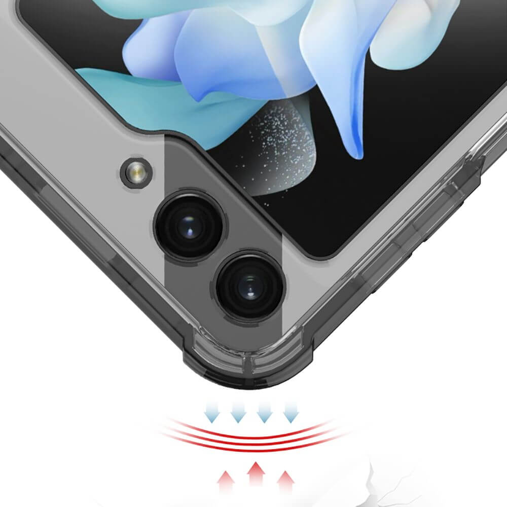 Противоударен Калъф за Samsung Z Flip 5, Tech-Protect Shockproof Case, Прозрачен (3)