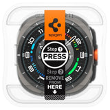 Стъклен Протектор за Samsung Watch Ultra 47mm, Spigen EZ Fit Glass 2бр., Прозрачен (3)