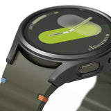 Калъф с Протектор за Samsung Watch 7 44 mm, Ringke Slim Tempered Glass Case Titanium, Черен (3)