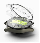 Калъф с Протектор за Samsung Watch 7 44mm, Ringke Slim Tempered Glass Case, Прозрачен (2)