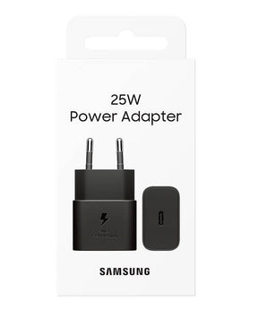 Оригинално Зарядно Samsung 25W 220v Super Fast Charger LS USB-C EP-T2510NBE, Черен