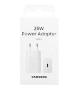 Оригинално Зарядно Samsung 25W 220v Super Fast Charger LS USB-C EP-T2510NWE, Бял