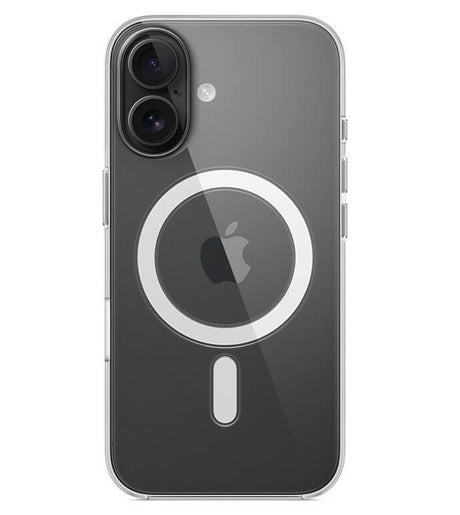 Оригинален Калъф за iPhone 16, Clear Magsafe Case MA7E4ZM/A, Прозрачен (4)