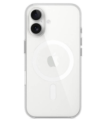 Оригинален Калъф за iPhone 16, Clear Magsafe Case MA7E4ZM/A, Прозрачен (3)