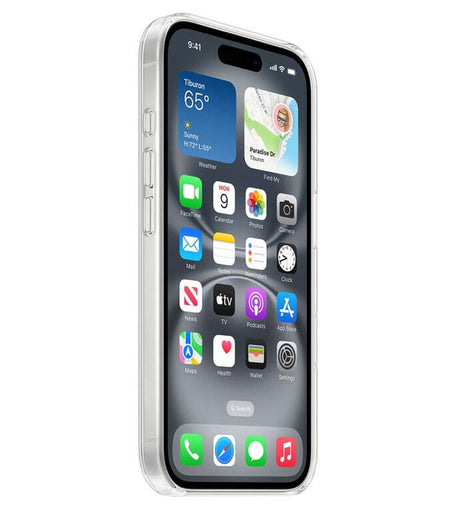 Оригинален Калъф за iPhone 16, Clear Magsafe Case MA7E4ZM/A, Прозрачен (6)