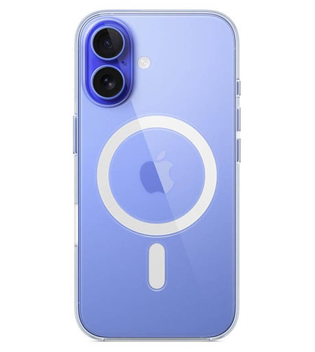 Оригинален Калъф за iPhone 16, Clear Magsafe Case MA7E4ZM/A, Прозрачен (5)