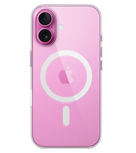 Оригинален Калъф за iPhone 16, Clear Magsafe Case MA7E4ZM/A, Прозрачен (2)