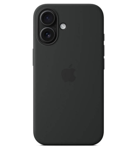 Оригинален Силиконов Калъф за iPhone 16, Silicone Magsafe Case MYY13ZM/A, Черен (4)