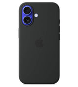 Оригинален Силиконов Калъф за iPhone 16, Silicone Magsafe Case MYY13ZM/A, Черен
