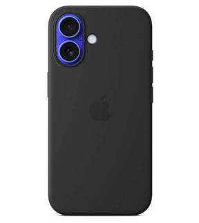 Оригинален Силиконов Калъф за iPhone 16, Silicone Magsafe Case MYY13ZM/A, Черен