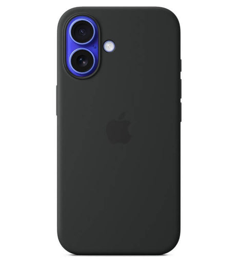Оригинален Силиконов Калъф за iPhone 16, Silicone Magsafe Case MYY13ZM/A, Черен