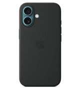 Оригинален Силиконов Калъф за iPhone 16, Silicone Magsafe Case MYY13ZM/A, Черен (6)