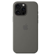 Оригинален Силиконов Калъф за iPhone 16 Pro Max, Silicone Magsafe Case MYYV3ZM/A, Сив (3)