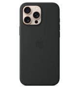 Оригинален Силиконов Калъф за iPhone 16 Pro, Silicone Magsafe Case MYYJ3ZM/A, Черен
