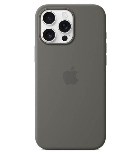 Оригинален Силиконов Калъф за iPhone 16 Pro, Silicone Magsafe Case MYYL3ZM/A, Сив (2)