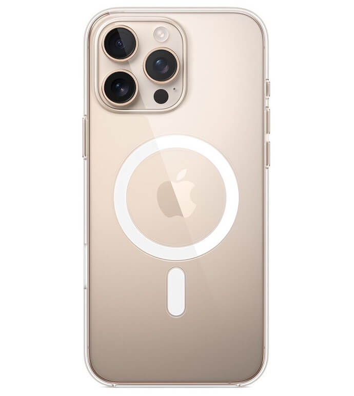 Оригинален Калъф за iPhone 16 Pro Max, Clear Magsafe Case MA7F4ZM/A, Прозрачен (2)