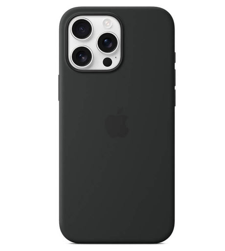 Оригинален Силиконов Калъф за iPhone 16 Pro Max, Silicone Magsafe Case MYYT3ZM/A, Черен (3)