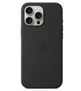 Оригинален Силиконов Калъф за iPhone 16 Pro Max, Silicone Magsafe Case MYYT3ZM/A, Черен (2)