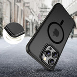 Magsafe Калъф за iPhone 16 Pro, Tech-Protect MagMat Case, Черен (2)