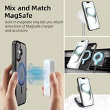 Magsafe Калъф за iPhone 16, Tech-Protect MagMat Case, Черен (3)
