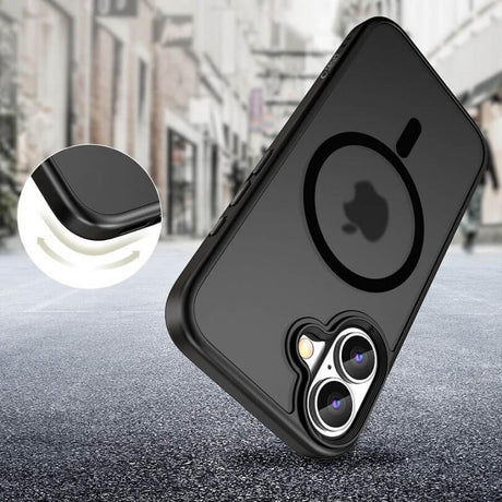 Magsafe Калъф за iPhone 16, Tech-Protect MagMat Case, Черен (2)
