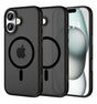 Magsafe Калъф за iPhone 16, Tech-Protect MagMat Case, Черен