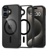 Magsafe Калъф за iPhone 16, Tech-Protect MagMat Case, Прозрачен