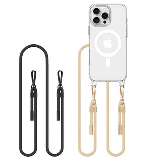 Magsafe Калъф с Връзка за iPhone 16 Pro Max, Tech-Protect FlexAir Chain Case, Прозрачен