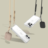 Magsafe Калъф с Връзка за iPhone 16 Pro Max, Tech-Protect FlexAir Chain Case, Прозрачен (4)