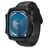 Калъф за Apple Watch 11/ 10 42mm, Spigen Rugged Armor Case, Черен (4)