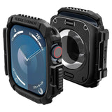 Калъф за Apple Watch 11/ 10 42mm, Spigen Rugged Armor Case, Черен (3)