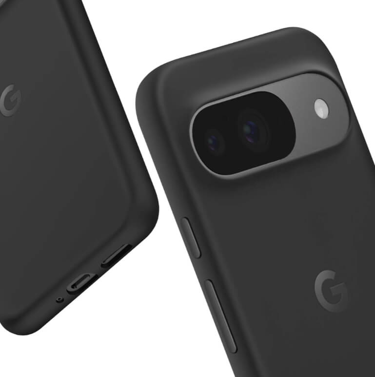 Оригинален Калъф за Google Pixel 9 Pro/ 9 Case GA05650, Черен (3)
