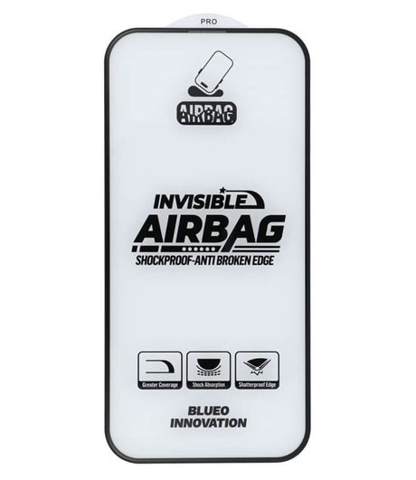 Стъклен Протектор за iPhone 16, Blueo Airbag Glass, Прозрачен (5)