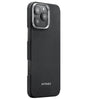 Magsafe Калъф за iPhone 16 Pro, Pitaka Edge Case Black-Grey Twill, Черен
