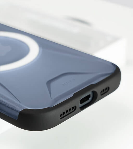 Magsafe Калъф за iPhone 16 Pro Max, Blueo Ape Legend Case, Сив (4)