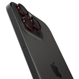 Протектор за Камерата на iPhone 16 Pro Max, Spigen EZ Fit Optik Pro Glass tR 2бр., Черен (3)