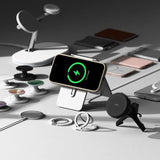 Magsafe Калъф за iPhone 16, Ringke Silicone Magnetic Case, Бежов (5)