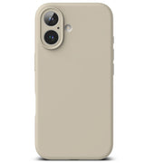 Magsafe Калъф за iPhone 16, Ringke Silicone Magnetic Case, Бежов (3)