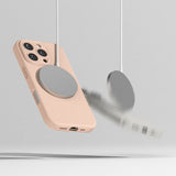 Magsafe Калъф за iPhone 16 Pro, Ringke Silicone Magnetic Case, Пясъчно Розов (5)