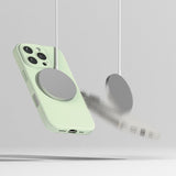 Magsafe Калъф за iPhone 16 Pro Max, Ringke Silicone Magnetic Case, Зелен (6)