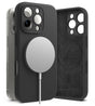 Magsafe Калъф за iPhone 16 Pro Max, Ringke Silicone Magnetic Case, Черен