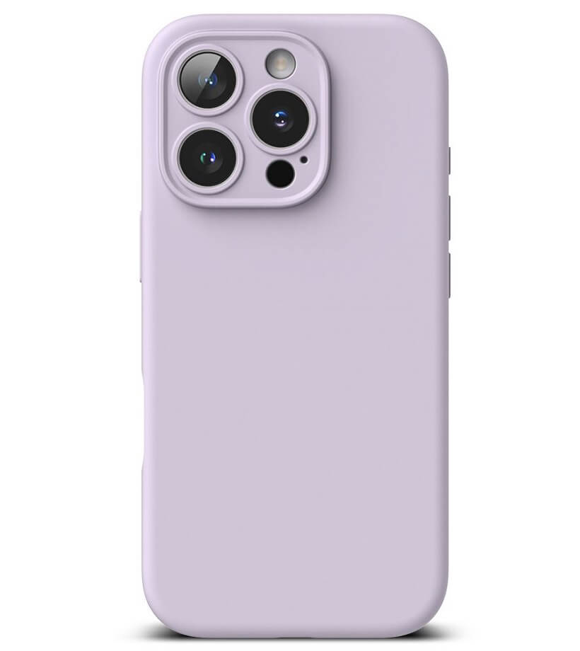 Magsafe Калъф за iPhone 16 Pro, Ringke Silicone Magnetic Case, Лилав (3)