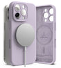 Magsafe Калъф за iPhone 16 Pro Max, Ringke Silicone Magnetic Case, Лилав