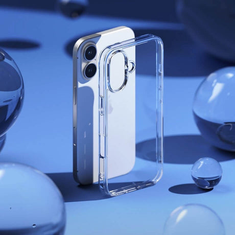 Противоударен Калъф за iPhone 16, Ringke Fusion Case, Прозрачен (5)