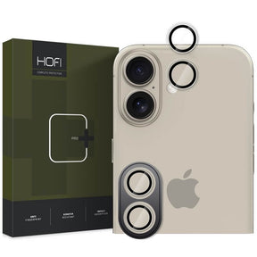 Протектор за Камерата на iPhone 16, Hofi CamRing Glass, Прозрачен