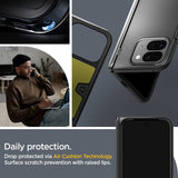 Калъф с Предпазител за Google Pixel 9 Pro Fold, Spigen Slim Armor Pro Case, Черен (11)