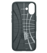 Противоударен Калъф за iPhone 16, Spigen Liquid Air Case, Зелен (4)